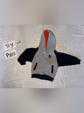 NFL Bengal Hoodie - Front & Back Logo